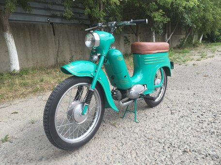 1958 Jawa 551 Jawetta, зелёный, 400000 рублей, вид 3