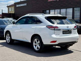 2012 Lexus RX 270 III Рестайлинг, белый, 2229990 рублей, вид 4