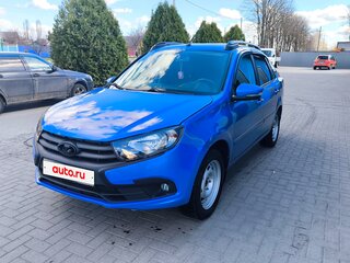 2020 Lada (ВАЗ) Granta I Рестайлинг, синий, 730000 рублей, вид 1