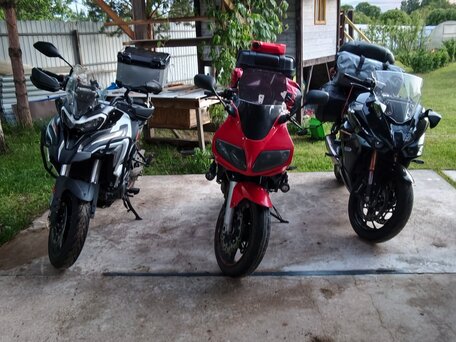 2005 Suzuki SV 1000, красный, 420000 рублей, вид 2