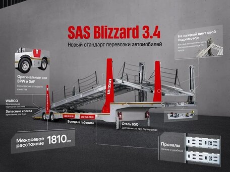 2025 SAS Blizzard 3.4, серебристый, 10790000 рублей, вид 1