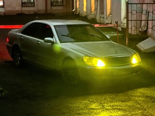 2002 Mercedes-Benz S-Класс 500 Long IV (W220), серебристый, 550000 рублей, вид 2
