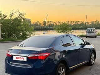2013 Toyota Corolla XI (E160, E170, E180), синий, 1150000 рублей, вид 4