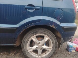 2007 Ford Fusion I Рестайлинг, синий, 340000 рублей, вид 3