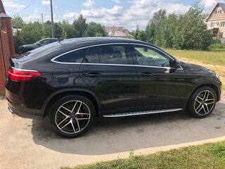2017 Mercedes-Benz GLE Coupe 400 I (C292), чёрный, 4100000 рублей, вид 3