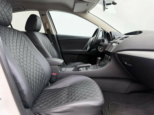 2013 Mazda 3 II (BL) Рестайлинг, белый, 829000 рублей - вид 9