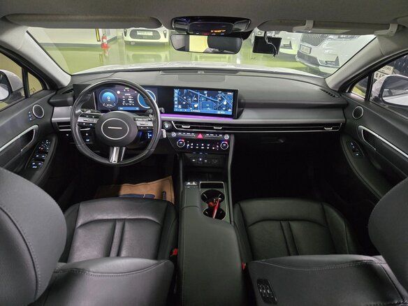2024 Hyundai Sonata VIII (DN8) Рестайлинг, белый - вид 5