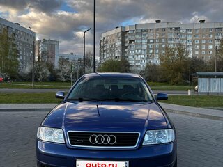 1997 Audi A6 II (C5), синий, 450000 рублей, вид 2