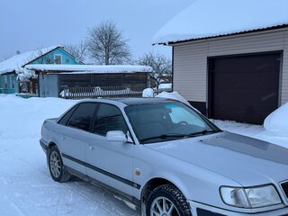 1992 Audi 100 IV (C4), серебристый, 400000 рублей, вид 4