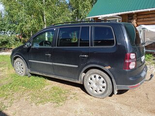 2008 Volkswagen Touran I Рестайлинг, чёрный, 500000 рублей, вид 5