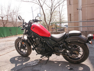 2018 Honda Rebel 500, пурпурный, 520000 рублей, вид 2
