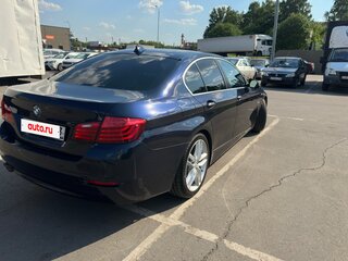 2014 BMW 5 серии 520i VI (F10/F11/F07) Рестайлинг, синий, 1500000 рублей, вид 2