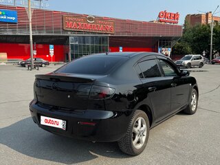 2007 Mazda 3 I (BK) Рестайлинг, чёрный, 649000 рублей, вид 4