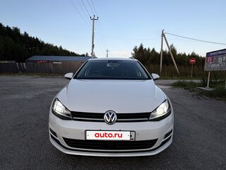 2014 Volkswagen Golf VII, белый, 1180000 рублей, вид 3