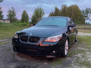 2006 BMW 5 серии 525i V (E60/E61), чёрный, 1550000 рублей, вид 4