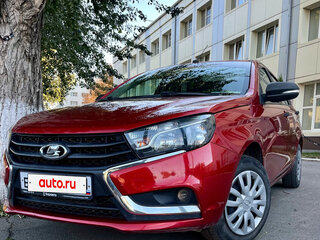 2017 Lada (ВАЗ) Vesta I, красный, 830000 рублей, вид 1