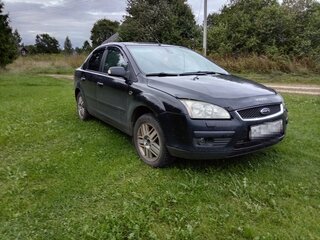 2007 Ford Focus II, чёрный, 370000 рублей, вид 3