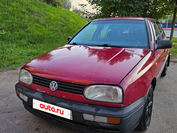 1994 Volkswagen Golf III, красный - вид 9