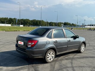 2019 Lada (ВАЗ) Granta I Рестайлинг, синий, 480000 рублей, вид 5