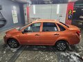 2014 Lada (ВАЗ) Granta I, оранжевый, 350000 рублей - вид 7