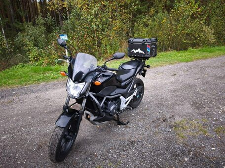 2012 Honda NC 700S, чёрный, 415000 рублей, вид 4