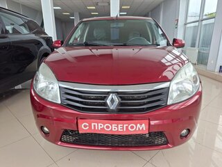 2012 Renault Sandero I, красный, 467000 рублей, вид 3