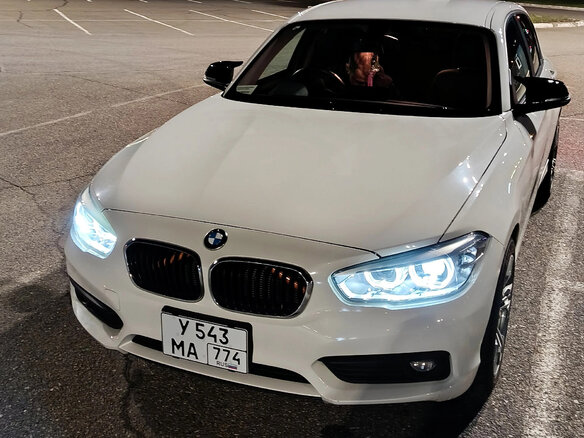 2017 BMW 1 серии 118i II (F20/F21) Рестайлинг 2, белый, 1750000 рублей - вид 2