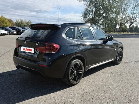 2012 BMW X1 20d I (E84), чёрный, вид 3
