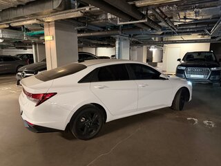 2021 Hyundai Elantra VII (CN7), белый, 2100000 рублей, вид 3