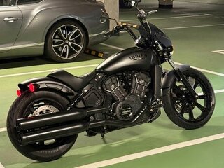 2022 Indian Scout, чёрный, 870000 рублей, вид 1