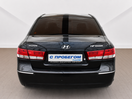 2008 Hyundai Sonata V (NF) Рестайлинг, чёрный, 920000 рублей, вид 3