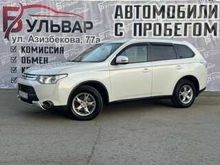 2014 Mitsubishi Outlander III, белый, 1320000 рублей, вид 3