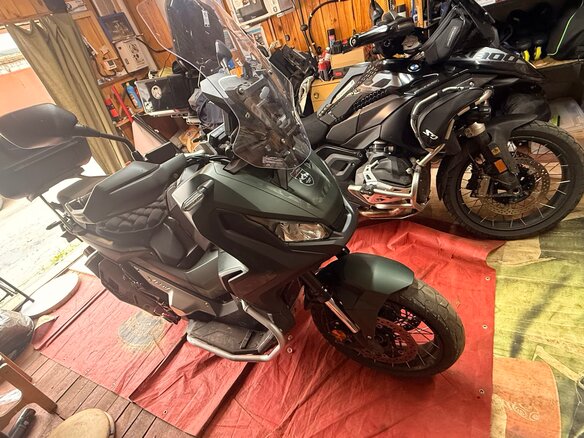2019 Honda X-ADV, зелёный, 1150000 рублей