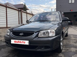 2009 Hyundai Accent ТагАЗ II, серый, 320000 рублей, вид 3