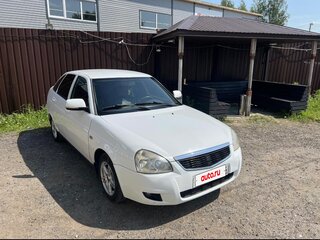 2008 Lada (ВАЗ) Priora I, белый, 260000 рублей, вид 3