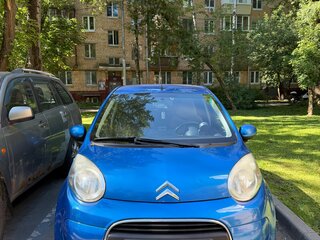 2010 Citroen C1 I Рестайлинг, синий, 450000 рублей, вид 2