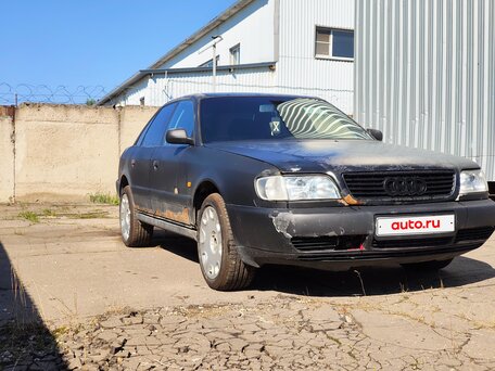 1995 Audi A6 I (C4), чёрный, 350000 рублей, вид 4