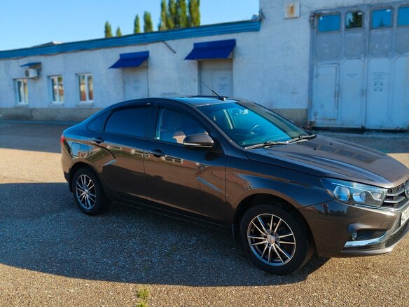 2019 Lada (ВАЗ) Vesta I, коричневый, 960000 рублей - вид 7