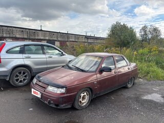 1999 Lada (ВАЗ) 2110, красный, 65000 рублей, вид 1