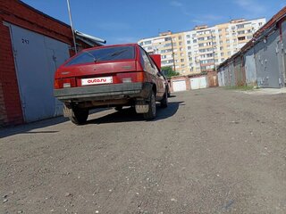 1996 Lada (ВАЗ) 2108, красный, 120000 рублей, вид 2