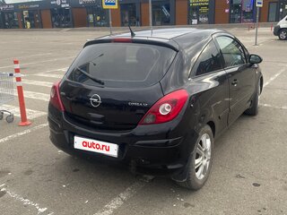 2007 Opel Corsa D, чёрный, 330000 рублей, вид 4