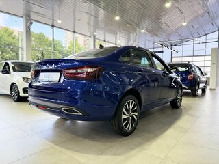 2026 Lada (ВАЗ) Vesta I Рестайлинг (NG), синий, 2140000 рублей, вид 4