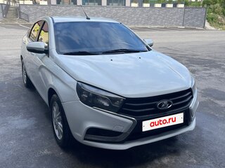 2017 Lada (ВАЗ) Vesta CNG I, белый, 650000 рублей, вид 1