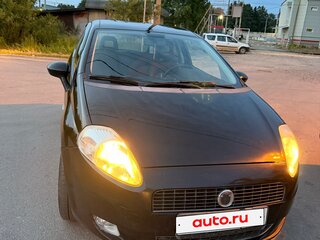 2008 Fiat Punto III Grande Punto, чёрный, 420000 рублей, вид 1
