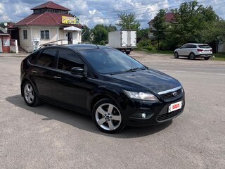 2009 Ford Focus II Рестайлинг, чёрный, 600000 рублей, вид 5