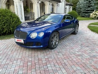 2012 Bentley Continental GT Speed II, синий, 6950000 рублей, вид 1