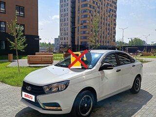 2021 Lada (ВАЗ) Vesta CNG I, белый, 815000 рублей, вид 1