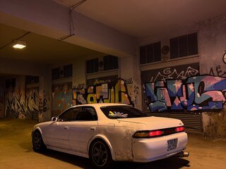 1994 Toyota Mark II VII (X90), серый, 500000 рублей, вид 5