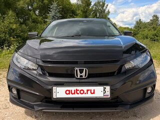 2020 Honda Civic X Рестайлинг, чёрный, 2050000 рублей, вид 4