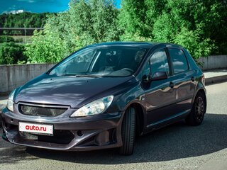 2005 Peugeot 307 I, пурпурный, 400000 рублей, вид 2